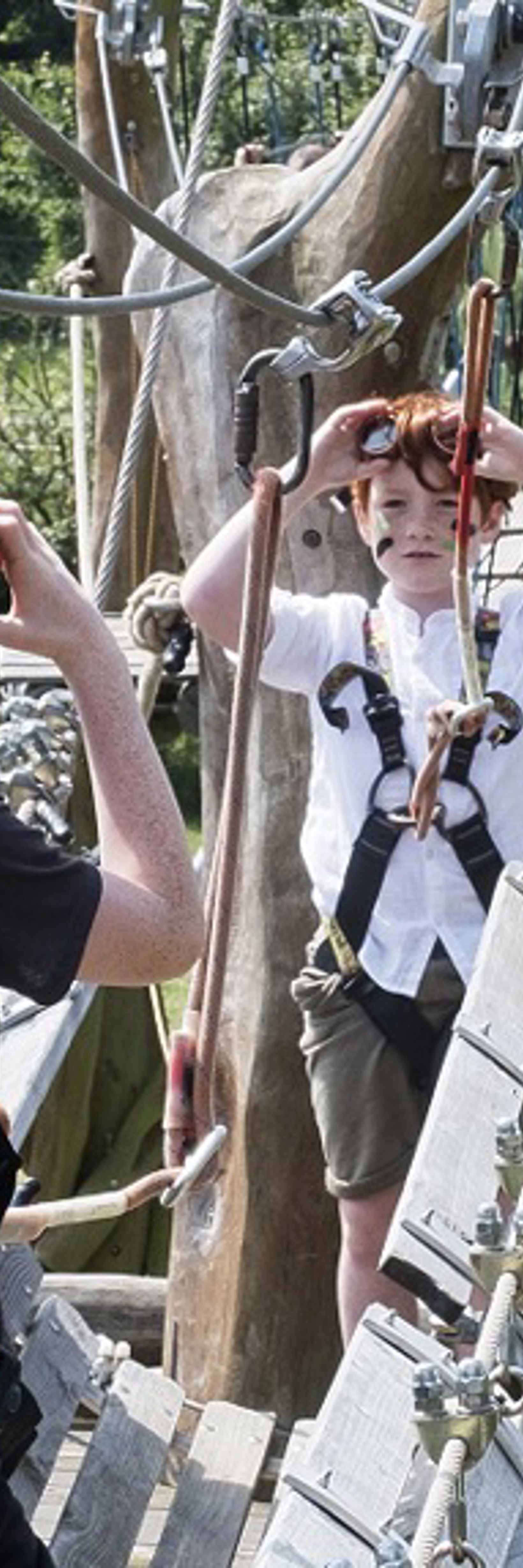 High Ropes Pemberton High Ropes & Climbing Towers | Hobbledown Epsom Adventure